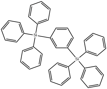 1,3-双(三苯基硅)苯, 18920-16-6, 结构式