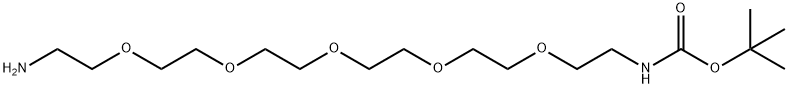 O-(2-AMinoethyl)-O'-[2-(Boc-aMino)ethyl]tetraethylene Glycol|O-(2-氨基乙基)-O'-[2-(叔丁氧羰基-氨基)乙基]四乙二醇