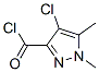 1H-Pyrazole-3-carbonyl chloride, 4-chloro-1,5-dimethyl- (9CI) Struktur