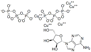 アデノシン三リン酸銅 化学構造式