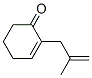 2-(2-Methyl-2-propenyl)-2-cyclohexen-1-one 化学構造式