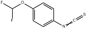 4-DIFLUOROMETHOXYPHENYL ISOTHIOCYANATE Structure