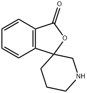 3H-SPIRO[ISOBENZOFURAN-1,3'-PIPERIDIN]-3-ONE Struktur