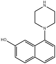 8-哌嗪-1-基-萘-2-醇,189350-02-5,结构式