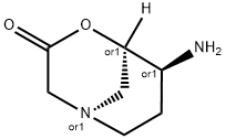 4-Oxa-1-azabicyclo[3.3.1]nonan-3-one,6-amino-,endo-(9CI) Struktur