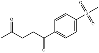 189501-34-6 1-(4-メタンスルホニルフェニル)ペンタン-1,4-ジオン
