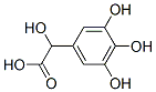 Benzeneacetic acid, alpha,3,4,5-tetrahydroxy- (9CI) Structure