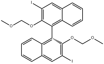 R-3,3'-diiodo-2,2'-bis(MethoxyMethoxy)1,1'-Binaphthalene