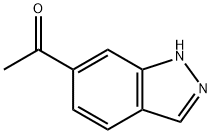 1-(1H-吲唑-6-基)乙酮 结构式