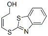 2-Propen-1-ol,3-(2-benzothiazolylthio)-,(Z)-(9CI) Structure