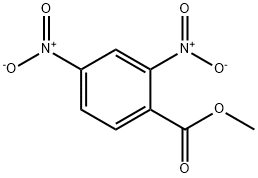 2,4-ジニトロ安息香酸メチル 化学構造式