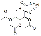 C-(2,3,4-TRI-O-ACETYL-1-AZIDO-1-DEOXY-BETA-D-ARABINOPYRANOSYL) FORMAMIDE Struktur