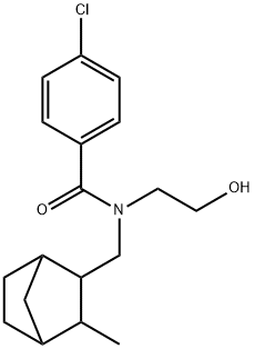 氯坎法胺, 18966-32-0, 结构式