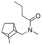 N-Methyl-N-[(3-methyl-2-norbornyl)methyl]butyramide Structure