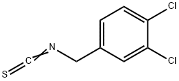 3,4-ジクロロベンジルイソチオシアナート 化学構造式