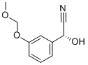 (R)-3-METHOXYMETHOXY-MANDELONITRILE 结构式