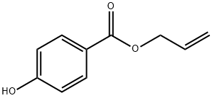 4-羟基苯甲酸烯丙酯 结构式