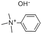 1899-02-1 トリメチルフェニルアンモニウムヒドロキシド (20-25%メタノール溶液)