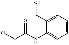 2-Chloro-N-(2-(hydroxyMethyl)phenyl)acetaMide Struktur