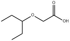 2-(PENTAN-3-YLOXY)ACETIC ACID Structure