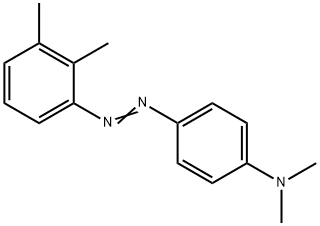 N,N-Dimethyl-p-(2,3-xylylazo)aniline Structure