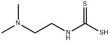 2-(ジメチルアミノ)エチルジチオカルバミド酸 化学構造式