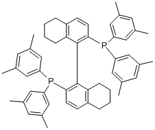 (S)-(-)-2,2'-BIS[BIS(3,5-DIMETHYLPHENYL)PHOSPHINO]-5,5',6,6',7,7',8,8'-OCTAHYDRO-1,1'-BINAPHTHYL Structure