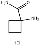 1-aminocyclobutane-1-carboxamide hydrochloride|1-AMINOCYCLOBUTANE-1-CARBOXAMIDE HYDROCHLORIDE