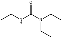 1,1,3-Triethylurea Structure