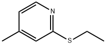 2-Ethylthio-4-methylpyridine Structure