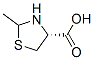 4-Thiazolidinecarboxylicacid,2-methyl-,(4R)-(9CI) 化学構造式