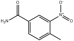 3-硝基-4-甲基苯甲酰胺,19013-11-7,结构式