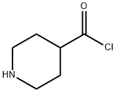 4-Piperidinecarbonyl chloride (9CI) 化学構造式