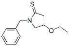 2-Pyrrolidinethione,  4-ethoxy-1-(phenylmethyl)- Structure