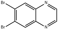 6,7-二溴喹喔啉 结构式
