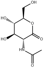 2-acetamido-2-deoxy-D-glucono-.delta.-lactone