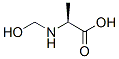 L-Alanine, N-(hydroxymethyl)- (9CI) Structure