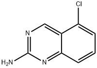 2-Amino-5-chloroquinazoline, 190273-70-2, 结构式