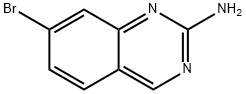 2-Amino-7-bromoquinazoline Structure