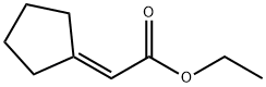 ethyl cyclopentylideneacetate Structure
