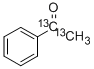 ACETOPHENONE-1,2-13C2 Struktur