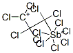 perchloroallylium hexachloroantimonate(1-) Struktur