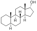 5α-Androstan-17α-ol Struktur