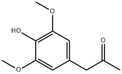 1-(4-羟基-3,5-二甲氧基苯基)丙-2-酮 结构式