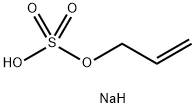 烯丙基硫酸酯钠盐, 19037-59-3, 结构式