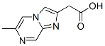 Imidazo[1,2-a]pyrazine-2-acetic acid, 6-methyl- (9CI),190381-49-8,结构式