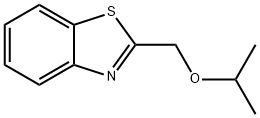 Benzothiazole, 2-[(1-methylethoxy)methyl]- (9CI) 结构式