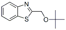 Benzothiazole, 2-[(1,1-dimethylethoxy)methyl]- (9CI) 化学構造式