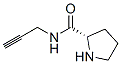 2-Pyrrolidinecarboxamide,N-2-propynyl-,(S)-(9CI) Struktur