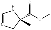 1H-Imidazole-4-carboxylicacid,4,5-dihydro-4-methyl-,methylester,(S)-(9CI),190393-75-0,结构式